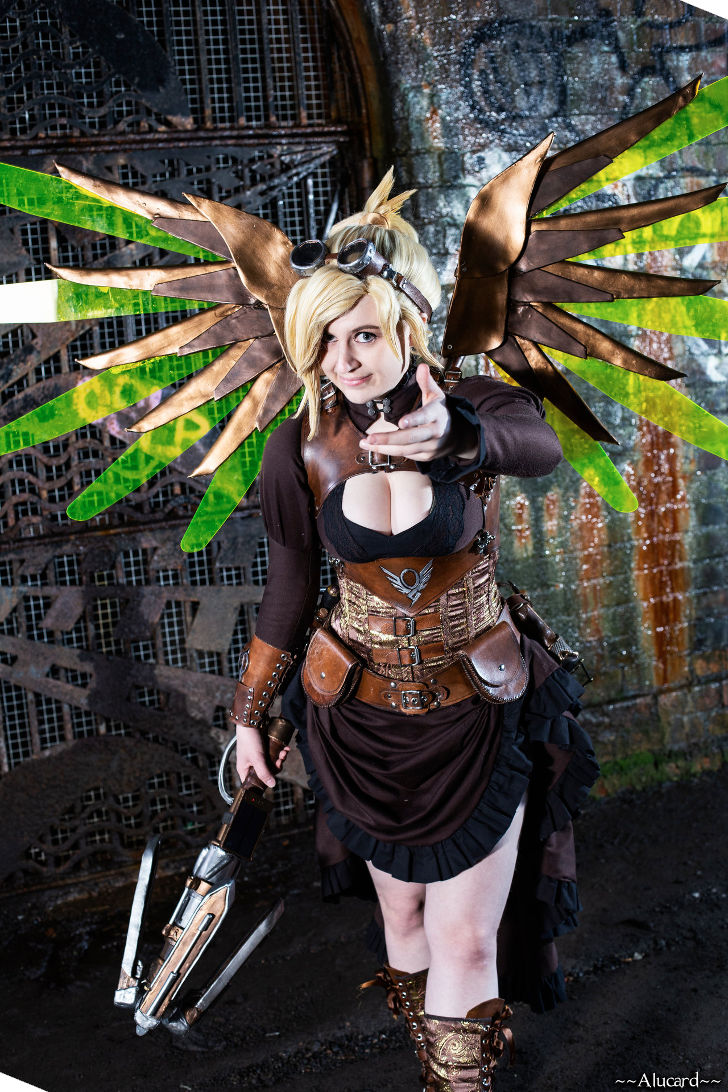 Steampunk Mercy from Overwatch