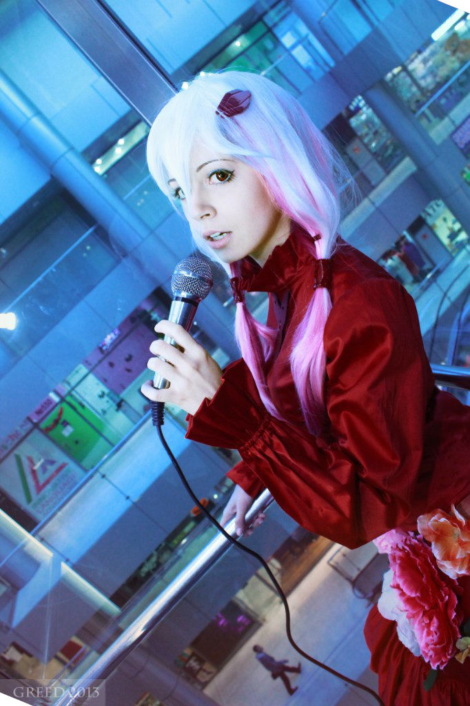 Inori Yuzuriha from Guilty Crown