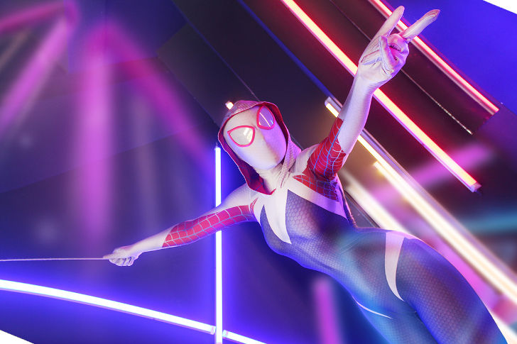 Spider-Gwen from Marvel Comics