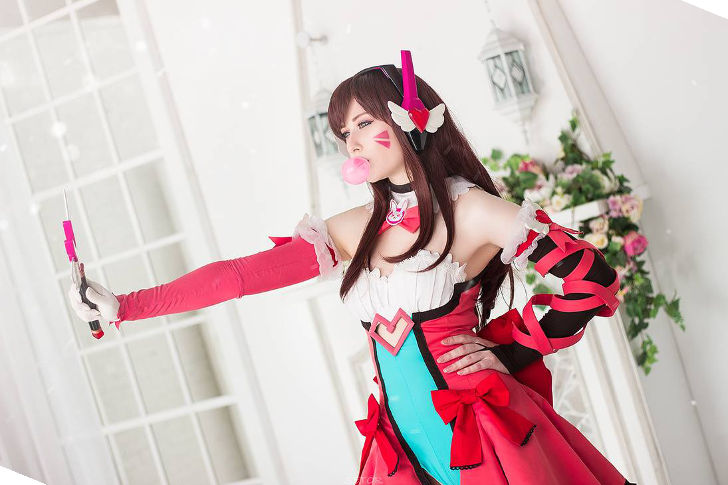 D.Va Magic Girl from Overwatch