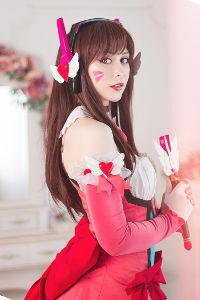 D.Va Magic Girl from Overwatch