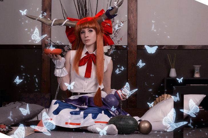 Suika Ibuki from Touhou Project