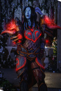 Draenei Hunter from World of Warcraft