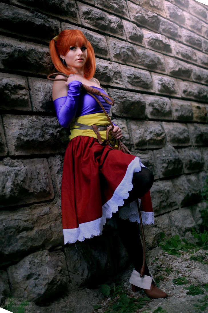 Details about   Dragon Quest VIII Jessica Albert Costume Cosplay 