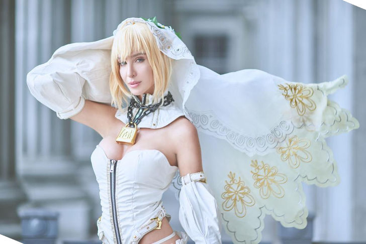 Saber Bride from Fate/Extra
