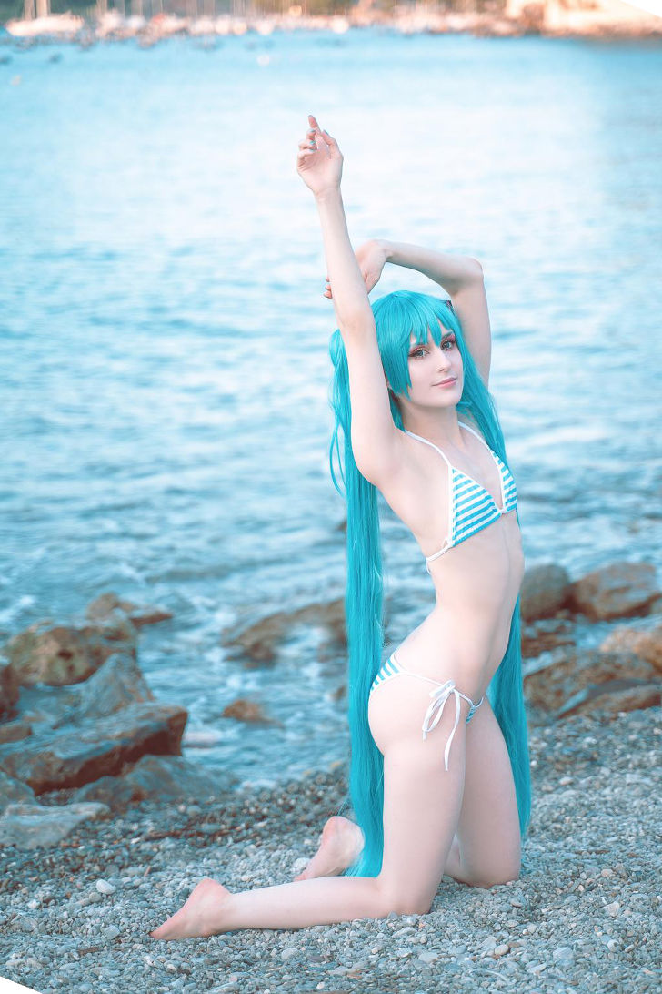 Hatsune Miku from Vocaloid