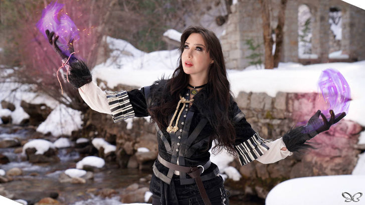 Yennefer of Vengerberg from The Witcher 3