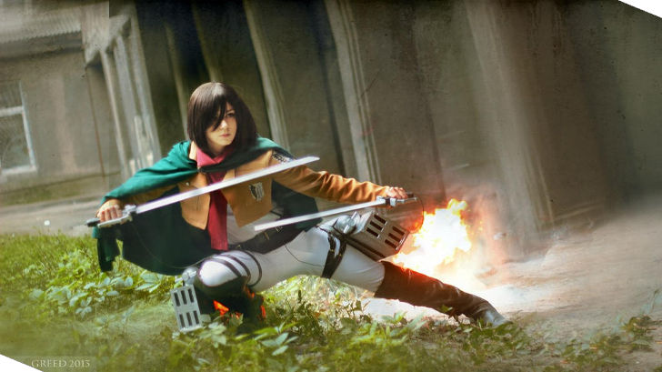 Mikasa Ackerman from Attack on Titan