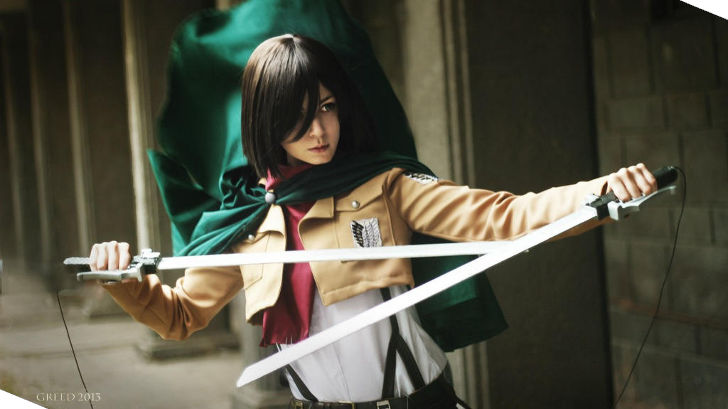 Mikasa Ackerman from Attack on Titan