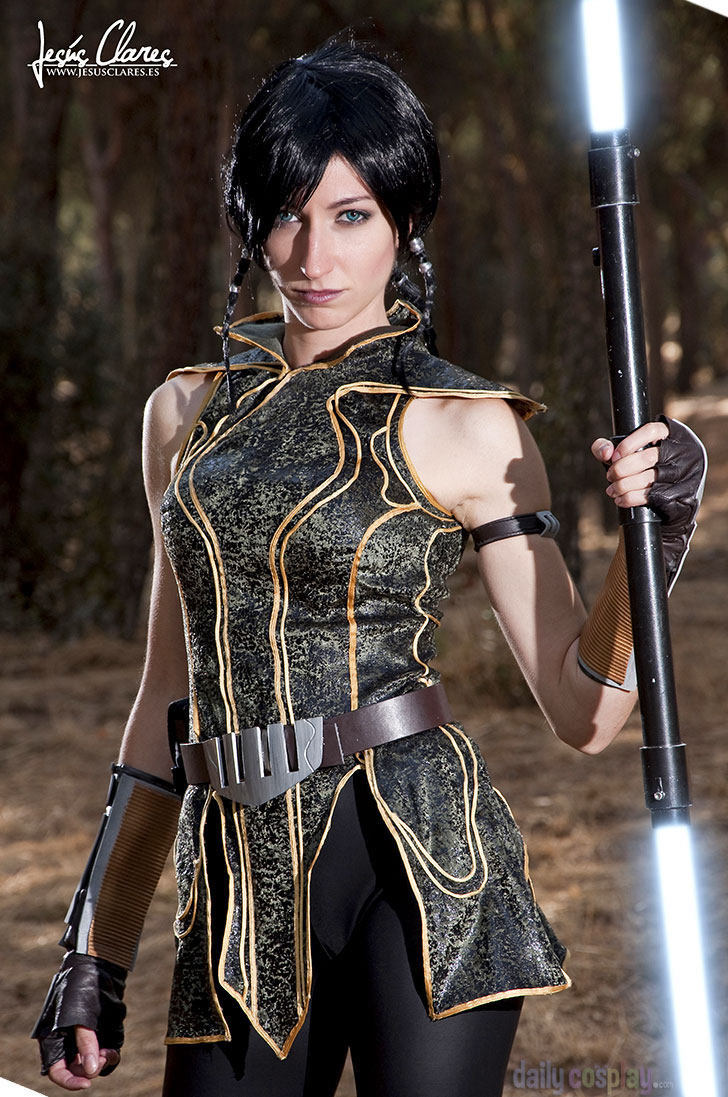 The Old Republic Jedi Grand Master Satele Shan Cosplay Costume Details about   Star Wars