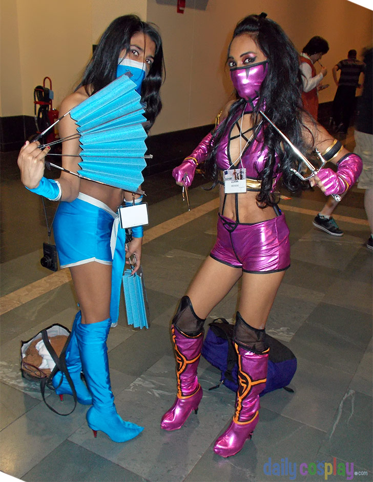 Them Melbourne Production Kitana & Mileena - Mortal Kombat 9 - Daily Cosplay .com