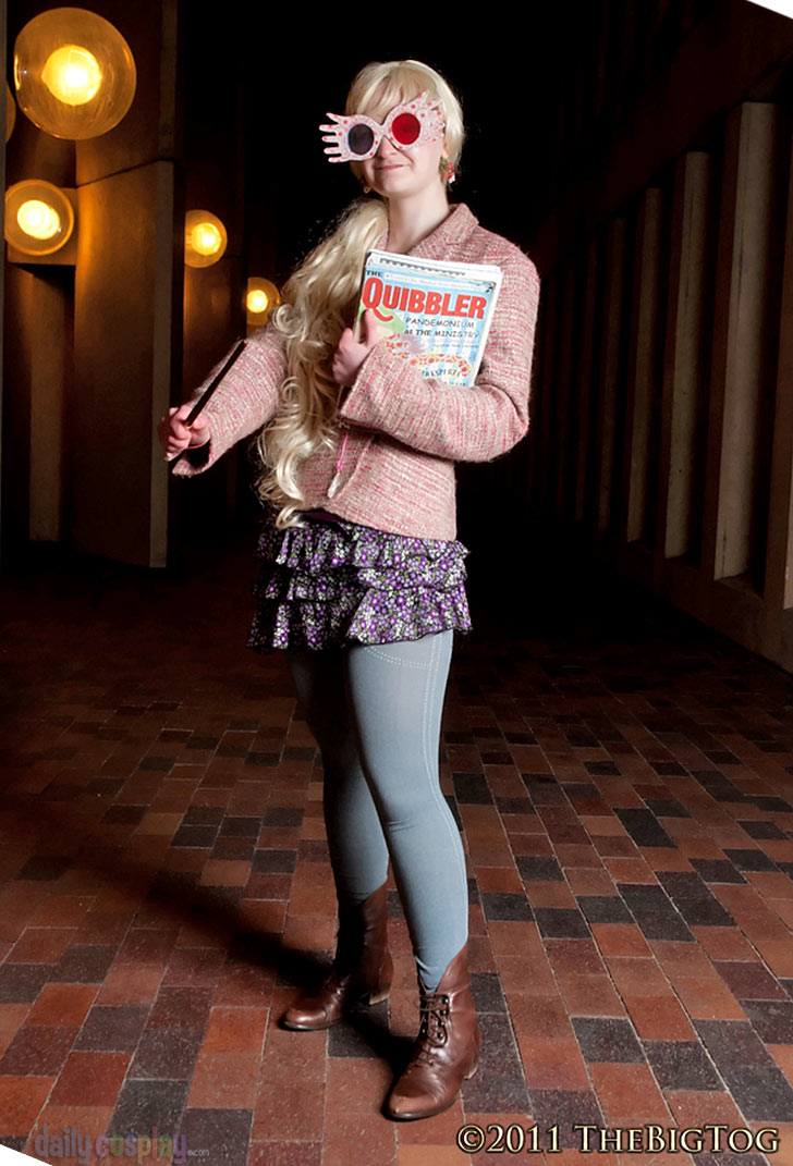 Luna Lovegood from Harry Potter and the Half-Blood Prince.
