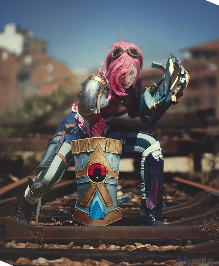 Vi from League of Legends.